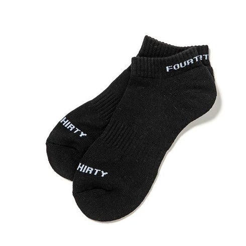 430 fourthirty / CM LOGO SHORT SOX / フォーサーティ クールマックス ロゴ ショート ソックス